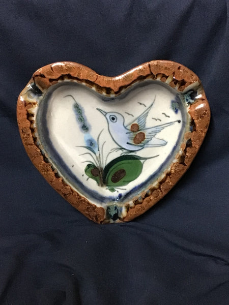 Heart Small Ash Tray (KE.C3) – Ken Edwards Pottery