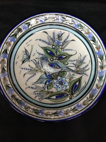 Ken Edwards Collection Gallery handcrafted stoneware dinner plate.