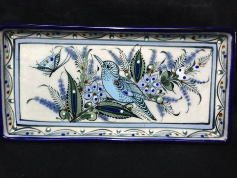 Ken Edwards Collection Gallery handcrafted stoneware tray.