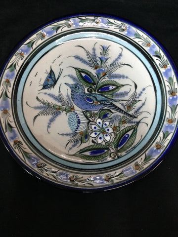 Ken Edwards Collection Gallery handcrafted stoneware dinner plate.