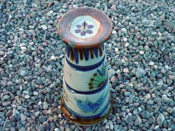 Ken Edwards Pottery Medium Banded Candle Holder (KE.B2)