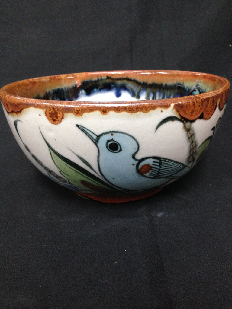 Ken Edwards Gallery handcrafted stoneware Bowl.  4” x 6.25”