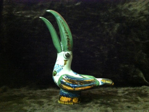 Toucan in Ken Edwzrds pottery stoneware