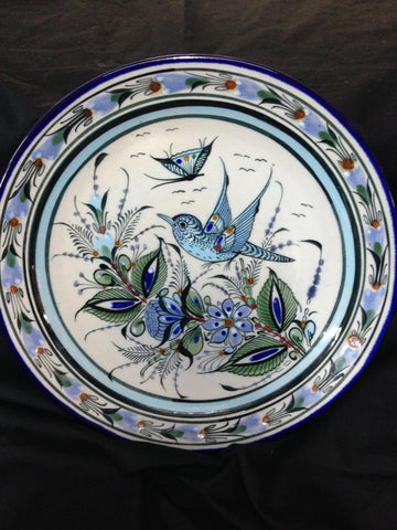 Ken Edwards Collection Gallery handcrafted stoneware platter/buffet plate