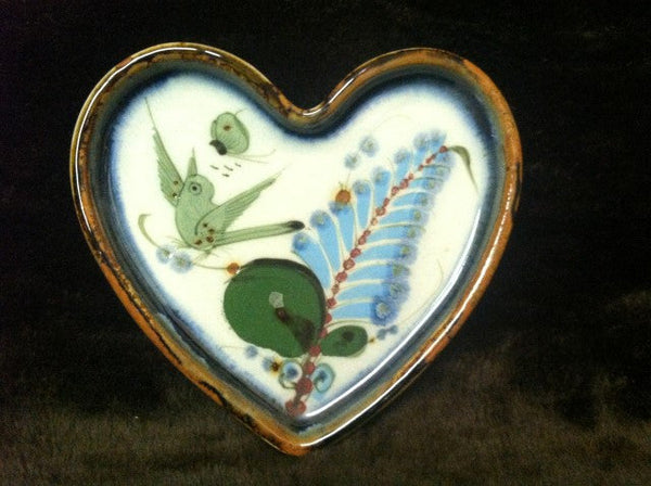 Ken Edwards Pottery Medium Heart Tray (KE.H16)