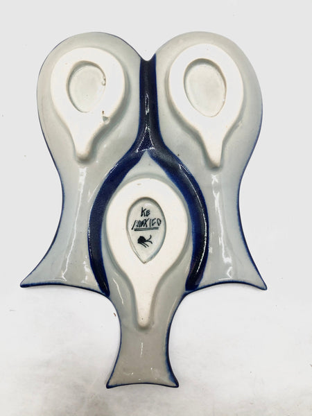 Ken Edwards Pottery Collection Series Triple Spoon Rest (KE.CU6)