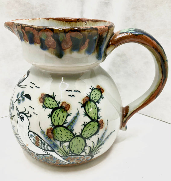 Ken Edwards Stoneware Pottery Extra Large Pitcher Creamer (KE.U1)