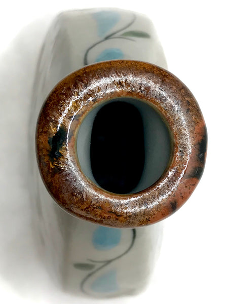 Ken Edwards Pottery Delta Vase in lead free stoneware pottery. (KE.F49)