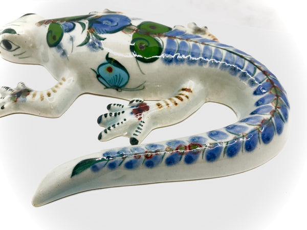 Ken Edwards pottery Hanging Salamander in stoneware from Mexico (KE.E42)