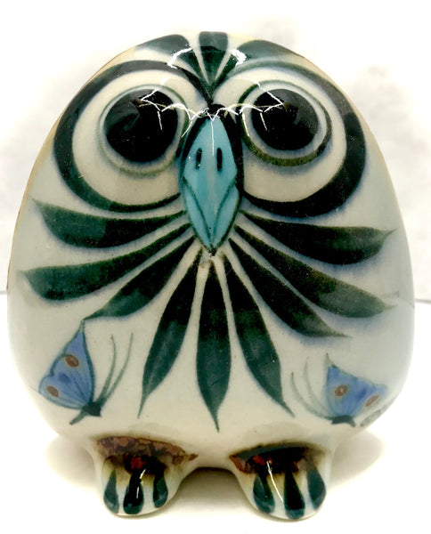 Ken Edwards Pottery Round Face Small Owl (KE.E62)