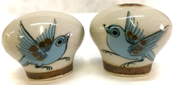 Ken Edwards Pottery Ball Salt and Pepper Shakers (KE.V30)