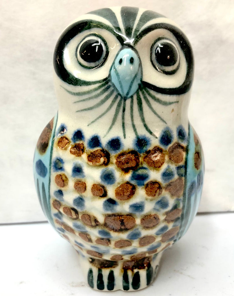 Ken Edwards Pottery Round Face Owl (KE.E52)