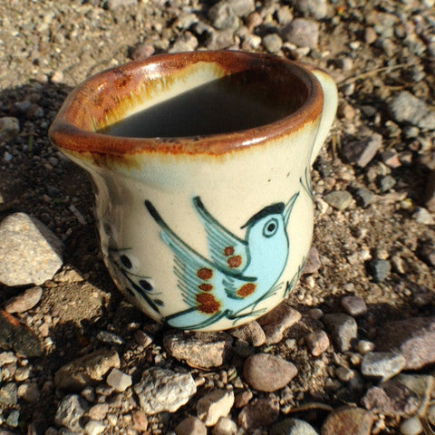 Ken Edwards Stoneware Pottery mini cream pitcher